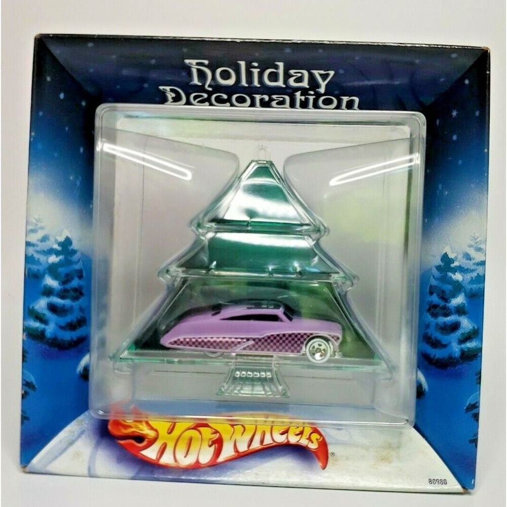2002 Hot Wheels Holiday Decoration Purple Passion 1949 Mercury NOS HW5